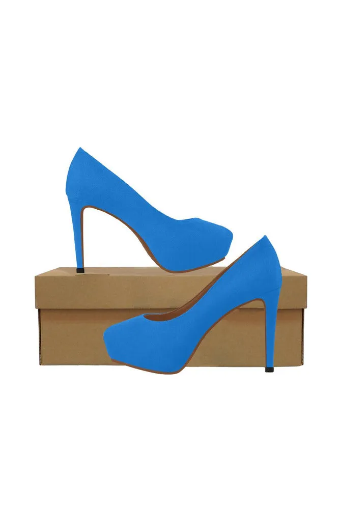 Coral Blue Women's High Heels