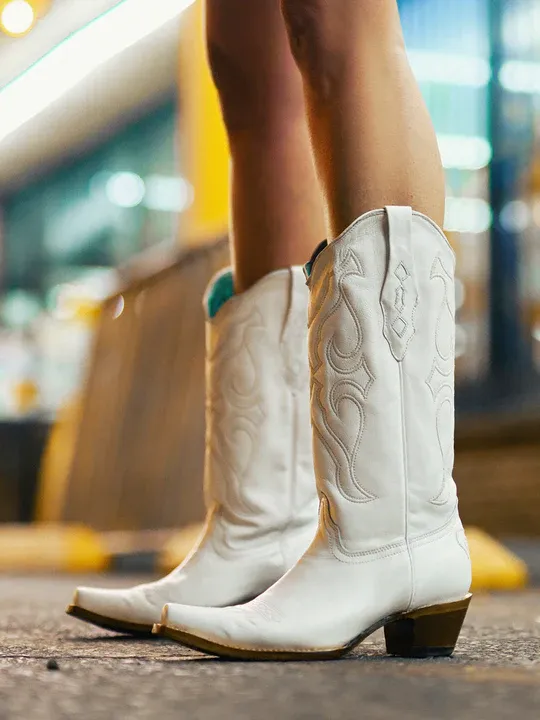 CORRAL WOMEN'S WHITE BOOT Z5046