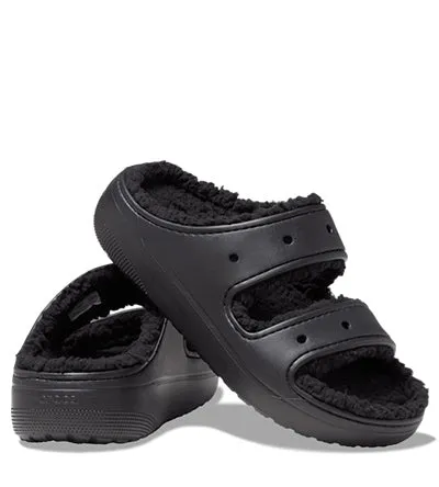 CROC'S COZZZY SANDAL BLACK