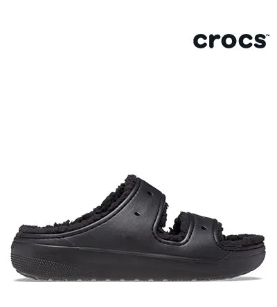 CROC'S COZZZY SANDAL BLACK