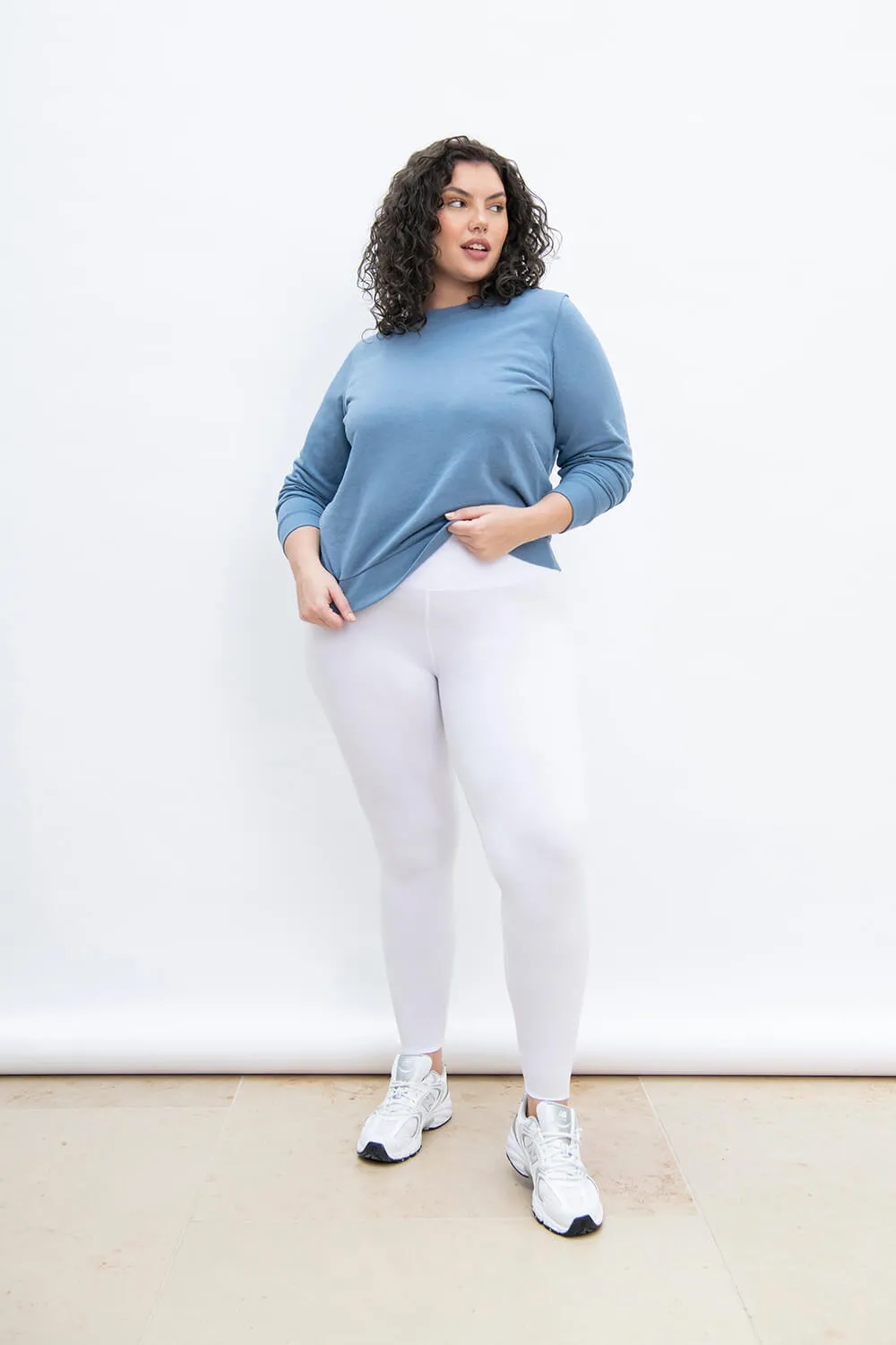 Curve Everyday High Waisted Leggings - White