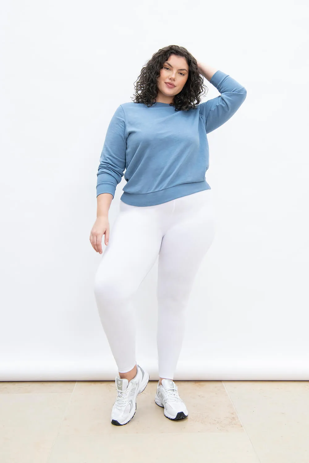 Curve Everyday High Waisted Leggings - White