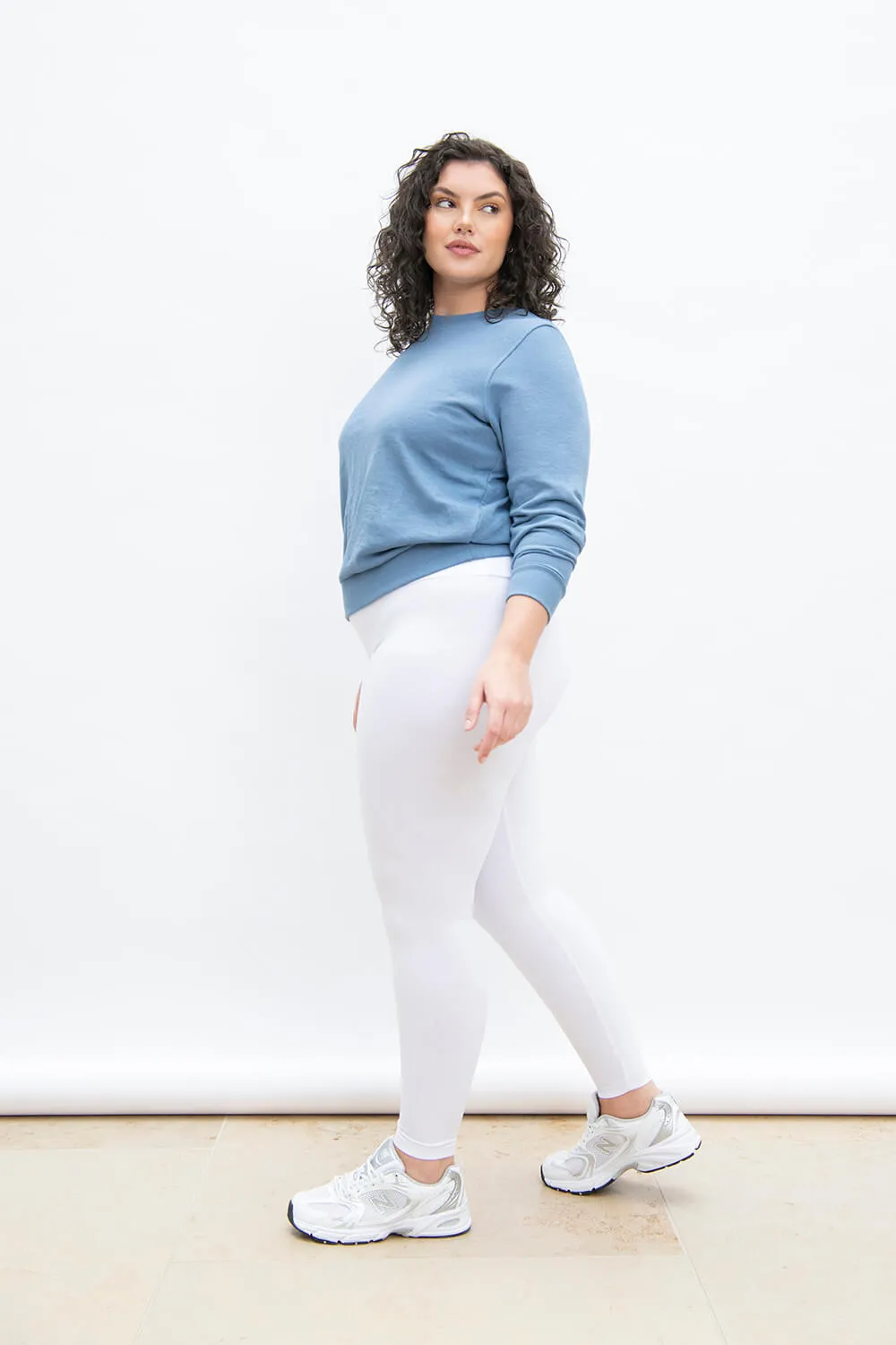 Curve Everyday High Waisted Leggings - White