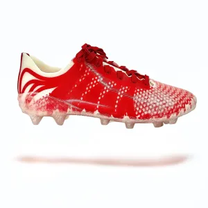 Custom Baseball Cleats - Red Run