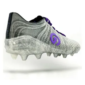 Custom Lacrosse Cleats - Philly Purple - FG Bladed