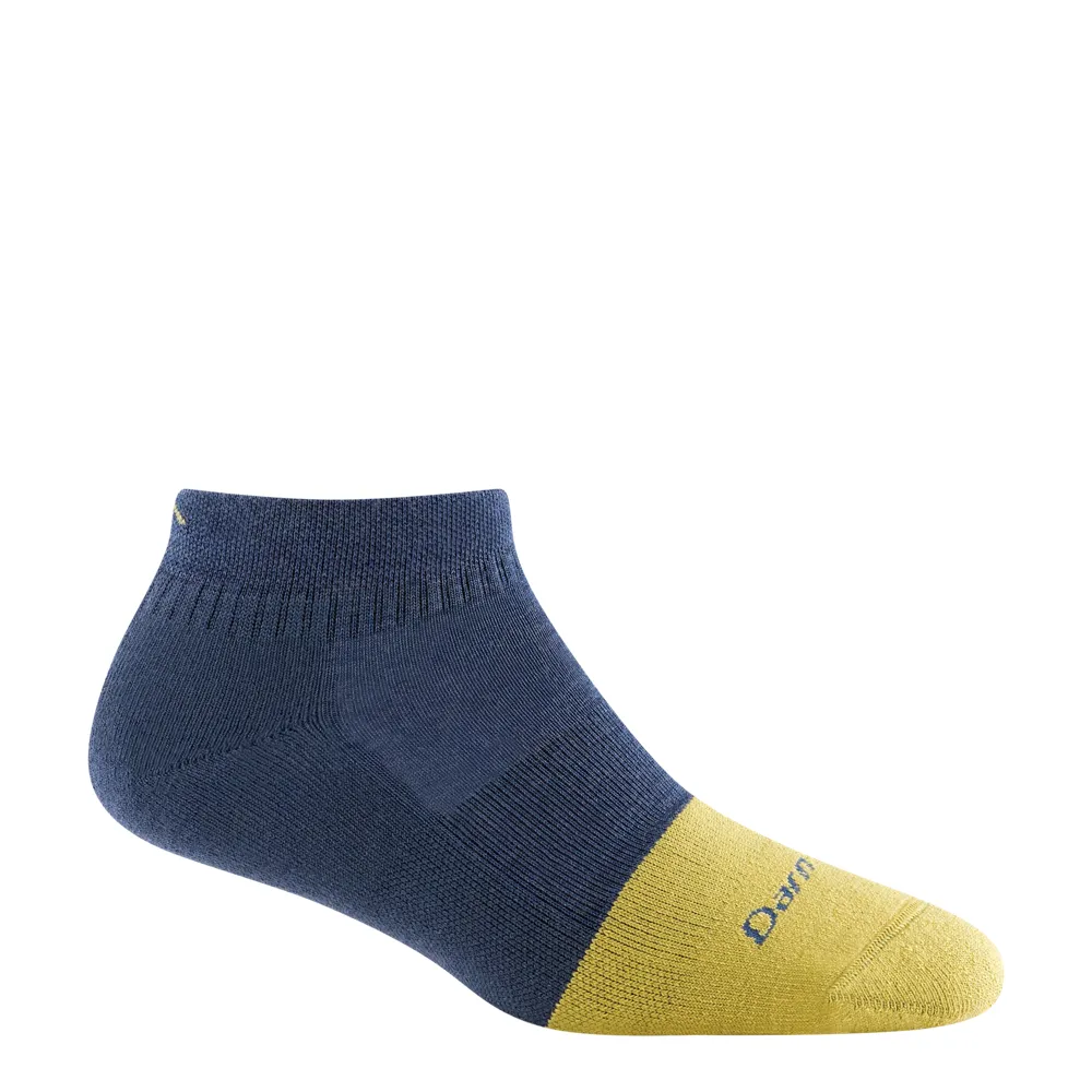 Darn Tough Women's Steely No Show Lightweight Work Sock in Indigo