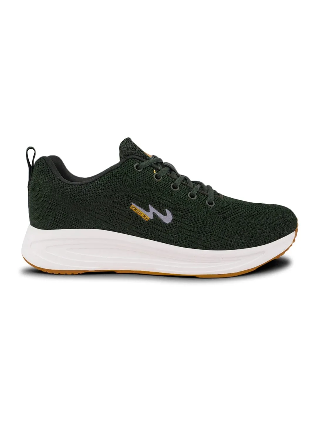 DINO Olive Men's Running Shoes