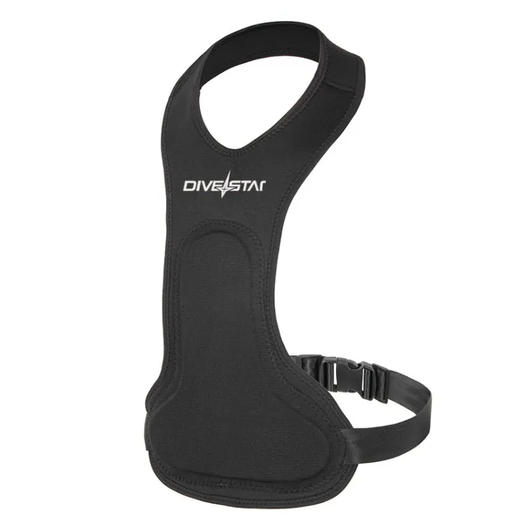 DIVESTAR Hunting Fish Breast Pad Diving Thicken Diving Suit, Size: Free Size(Black)