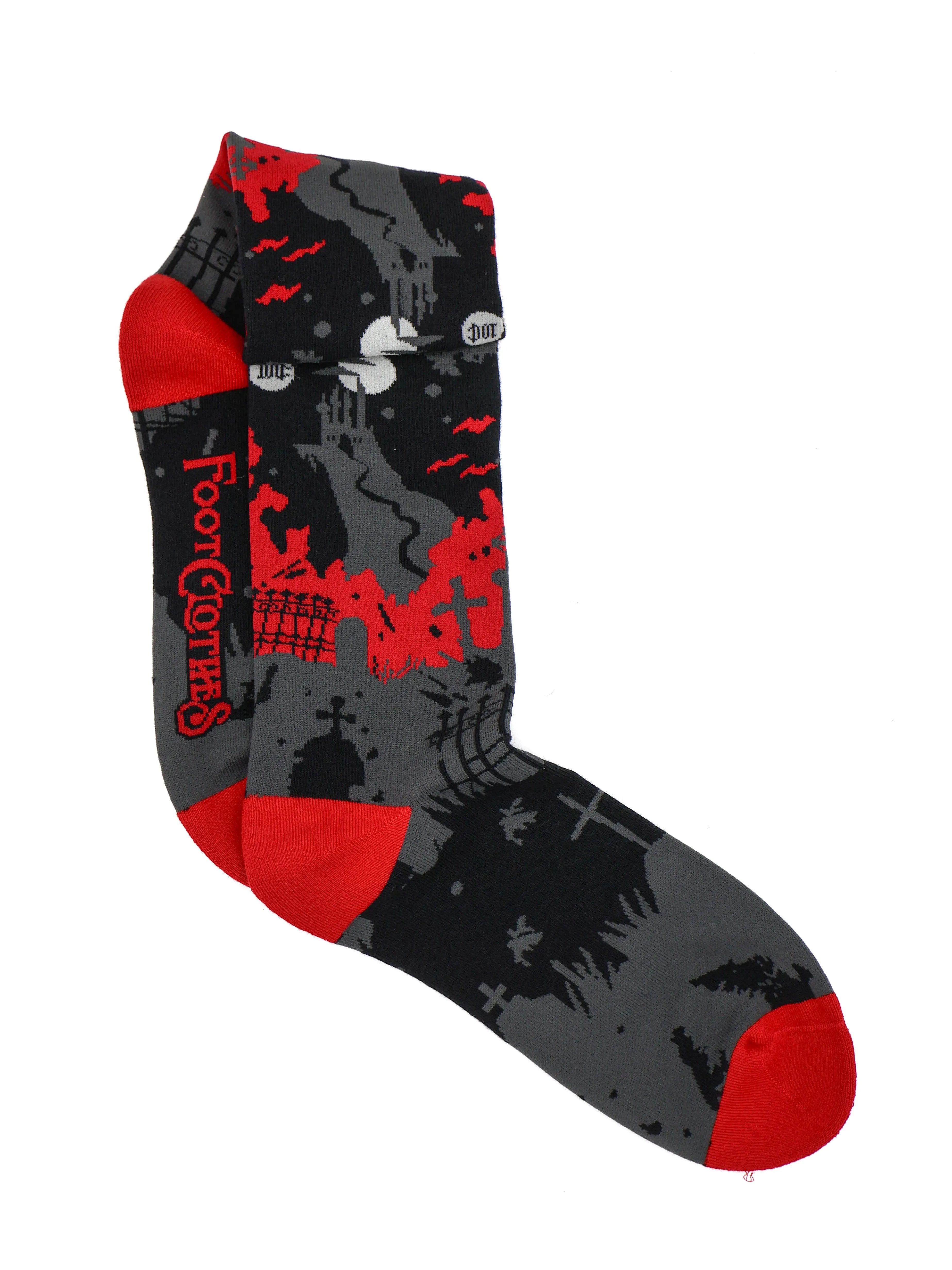 Dracula's Bloodlust Crew Socks