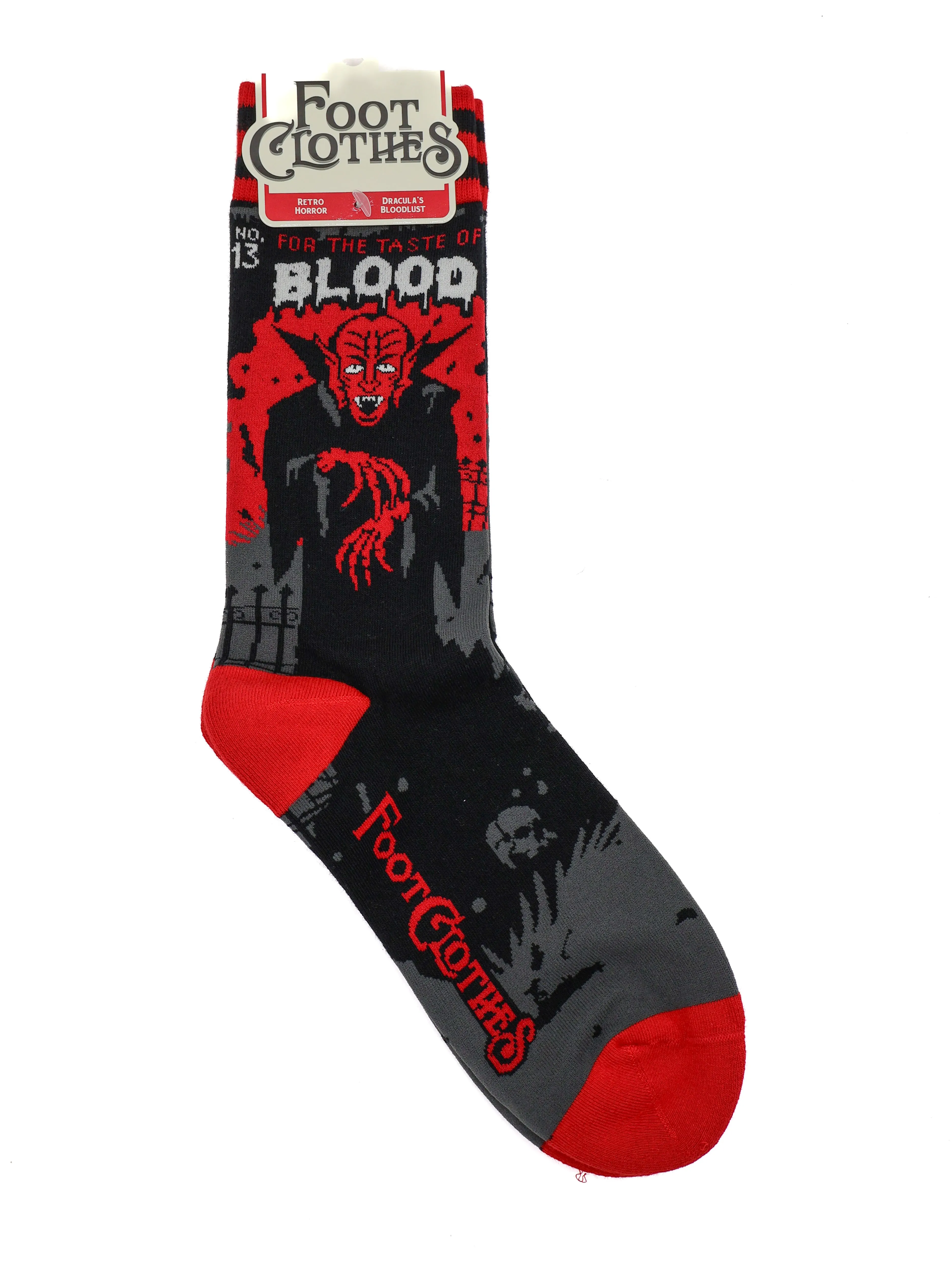 Dracula's Bloodlust Crew Socks