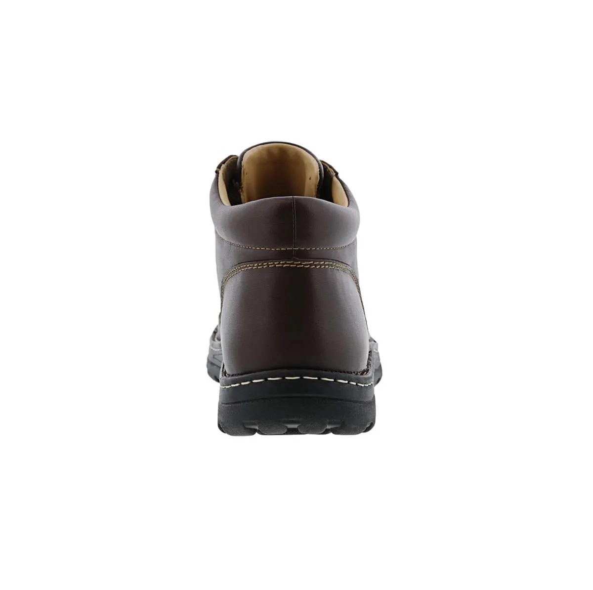 Drew Trevino Men Ankle Boot In Brown Leather