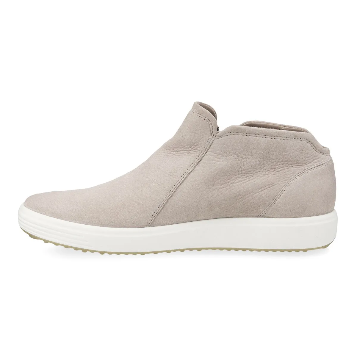 Ecco Soft 7 Side Zip Boot - Grey Rose