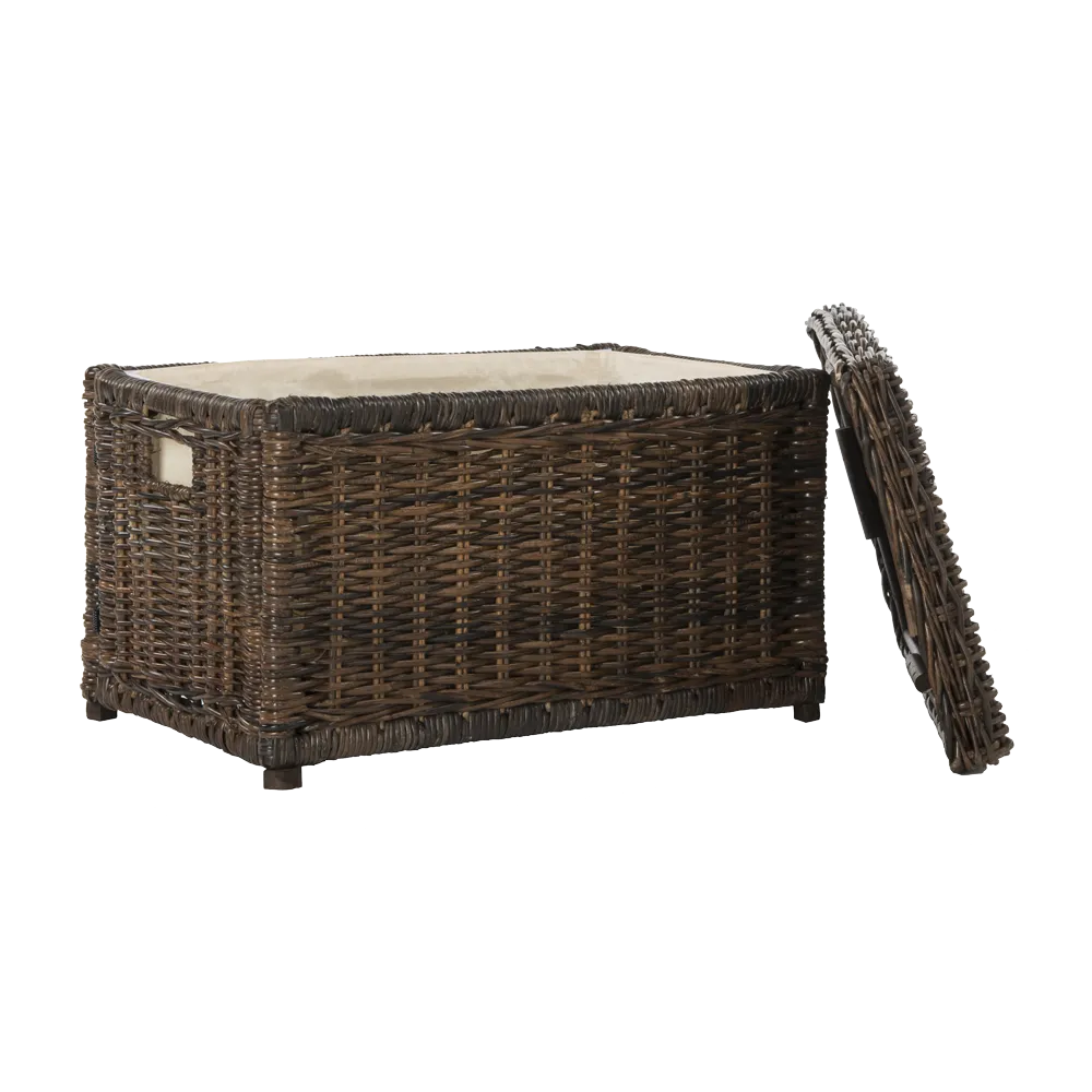 Elijah 30" Wicker Storage Trunk