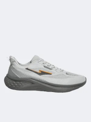 Erke Cushioning Men Running Shoes Grey