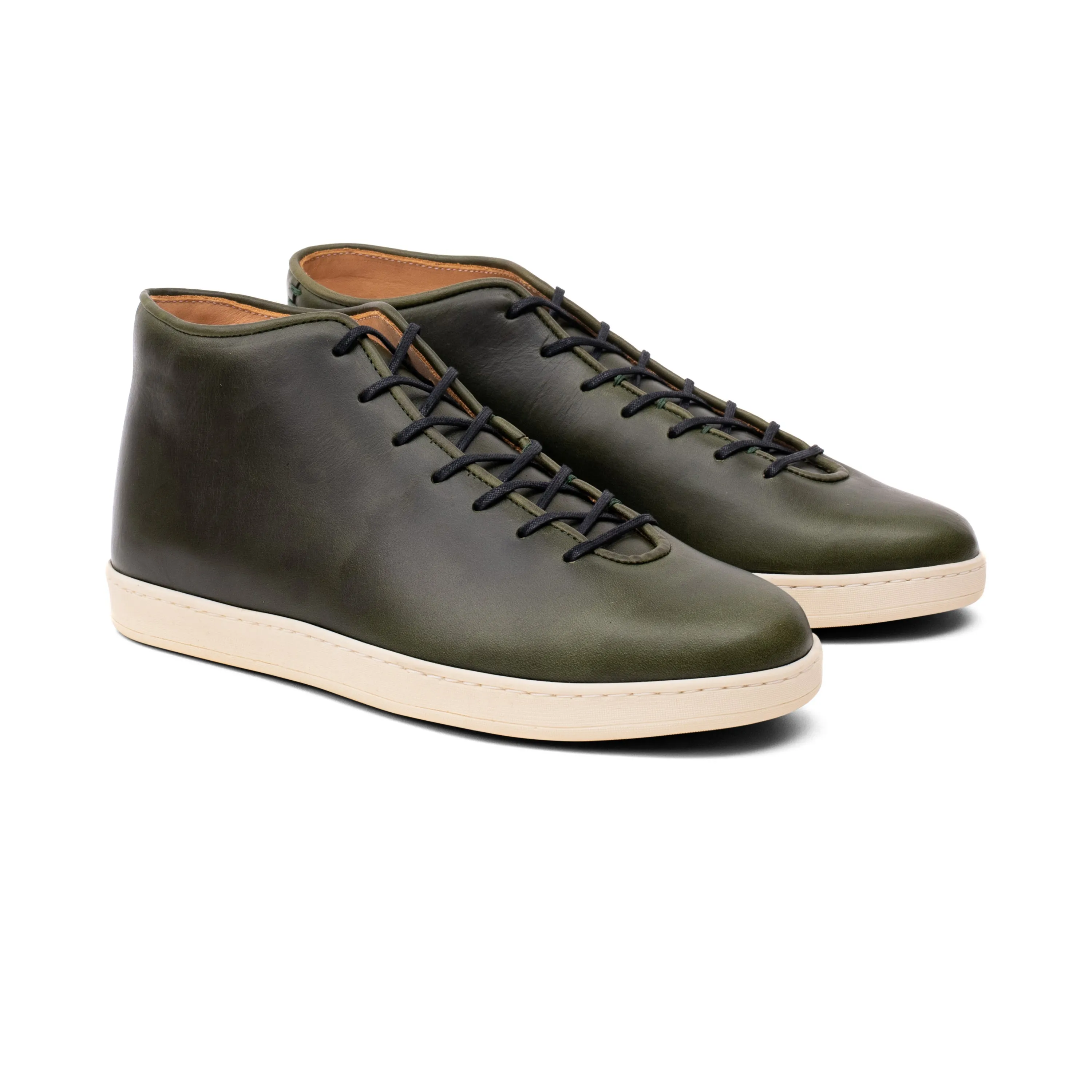 Everdon Wholecut Mid - Horween Forest Green Chromexcel