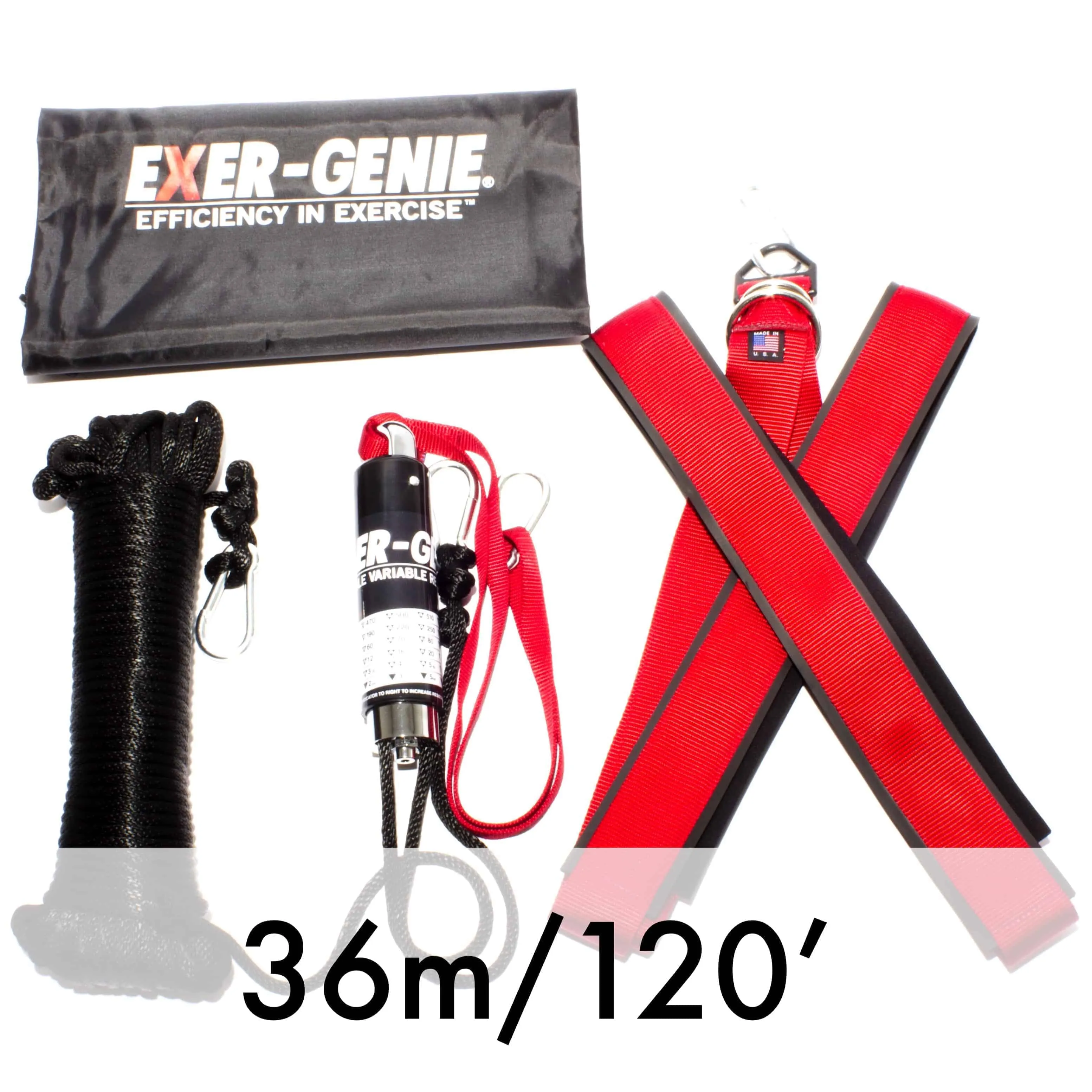 EXER-GENIE® Truck-in-a-Box 36m (120′) one X-Harness