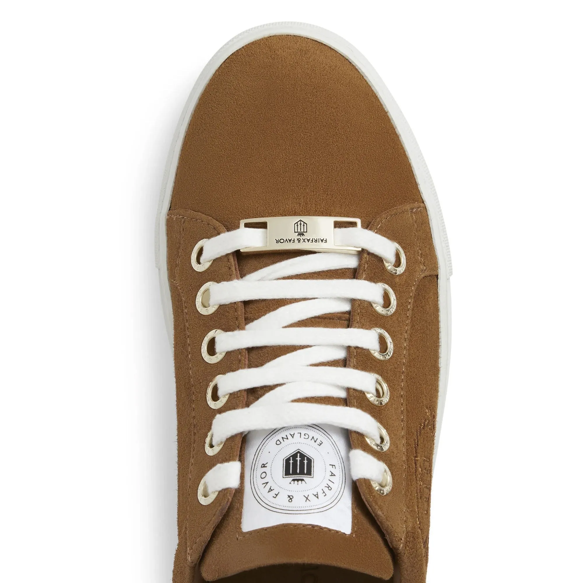 Fairfax & Favor Richmond Trainer - Tan Suede