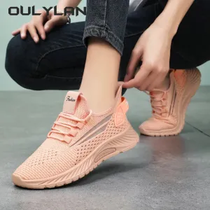 Fashion Lightweight Women Casual Shoes - Unisex Breathable Sneakers for Outdoor Sports & Casual Vibes