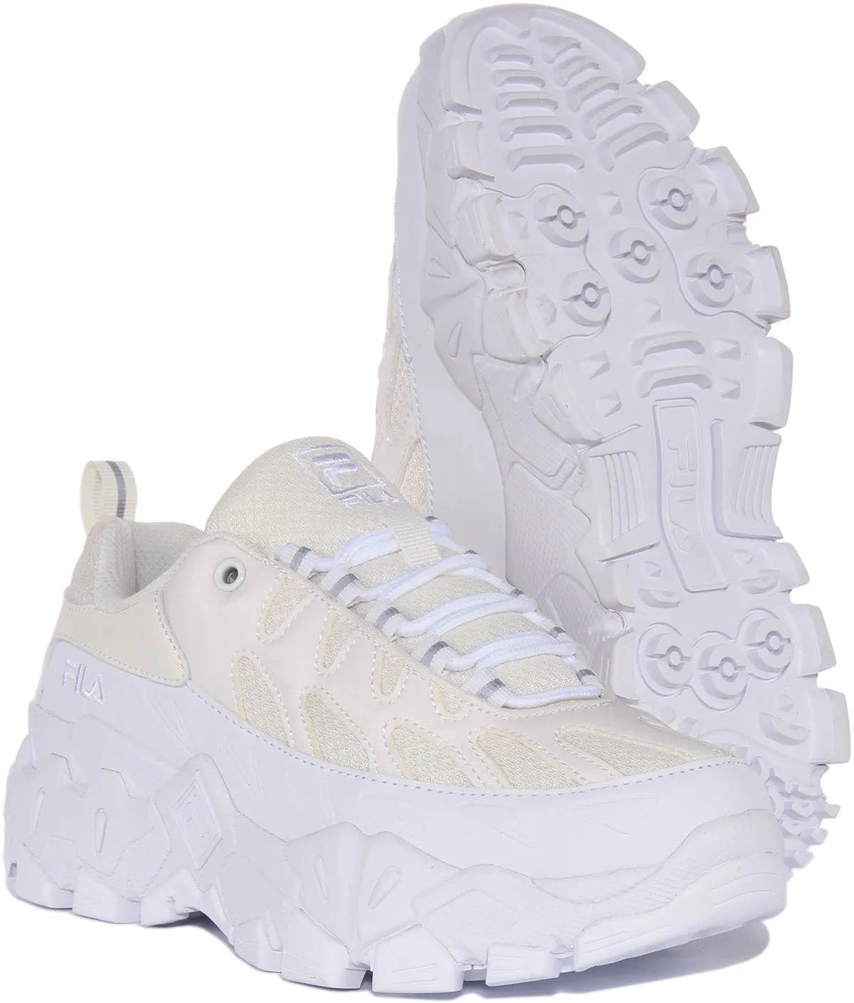 Fila Raid Chunky Trainer In White