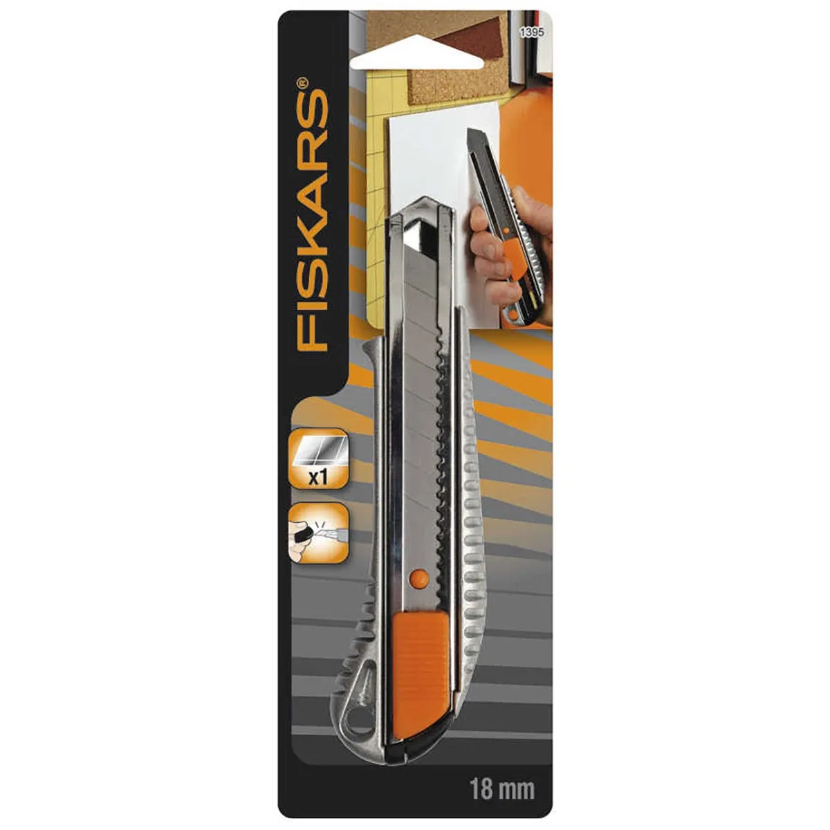 Fiskars Professional Cutter Knife 18mm