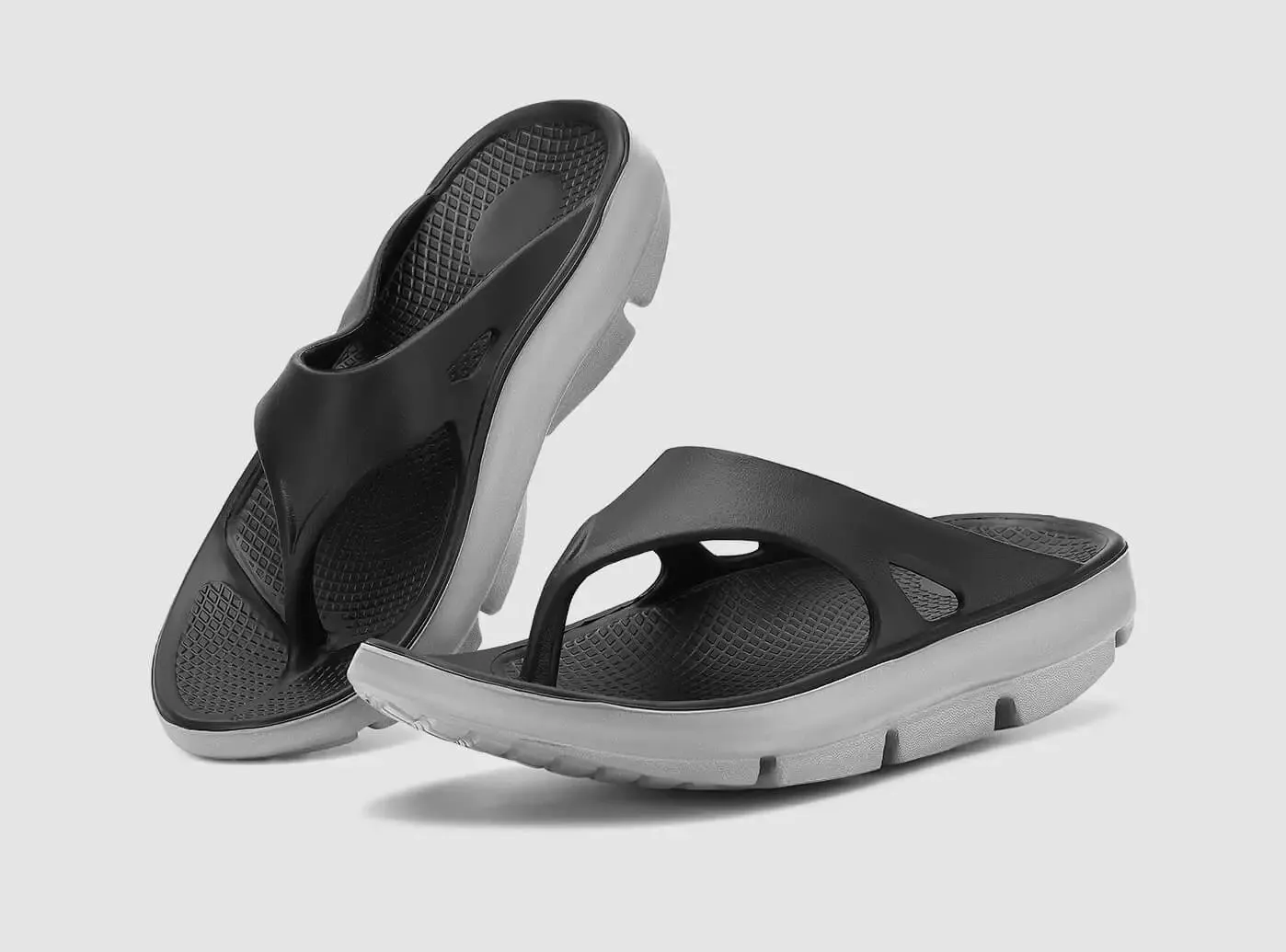 FitVille Men's Recovery Flip Flop V2