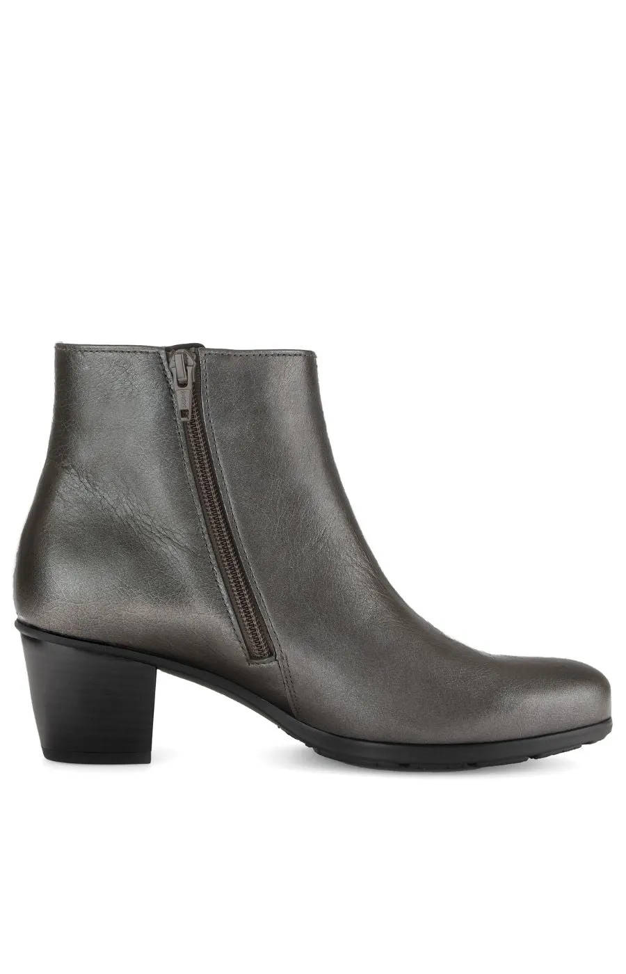 Gabor Dark Silver Ankle Boot