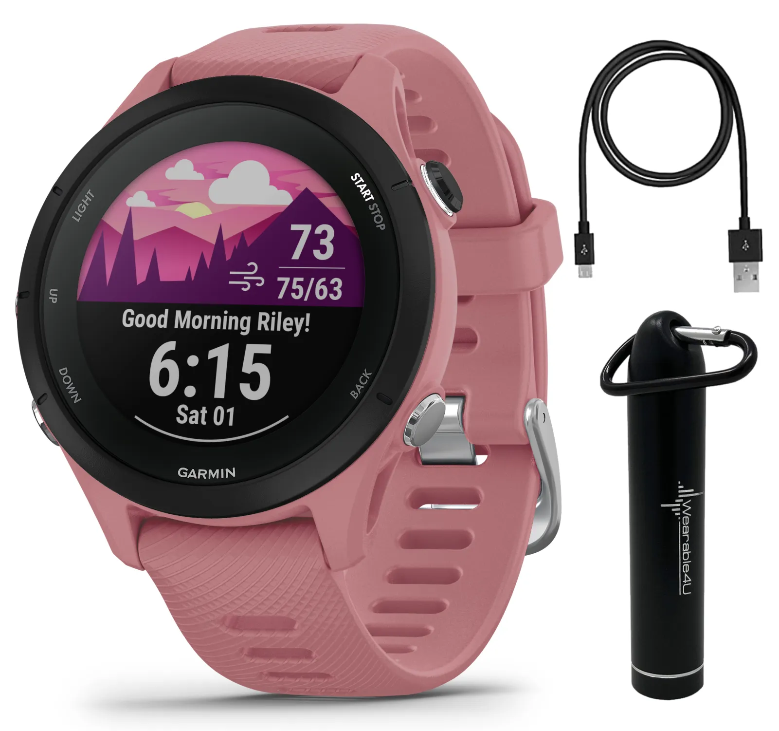 Garmin Forerunner 255 Series GPS Smartwatch, 46 mm or 41 mm