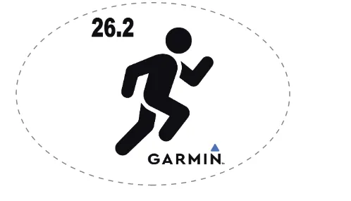 Garmin Oval Car Magnets 6 x 4 Oval