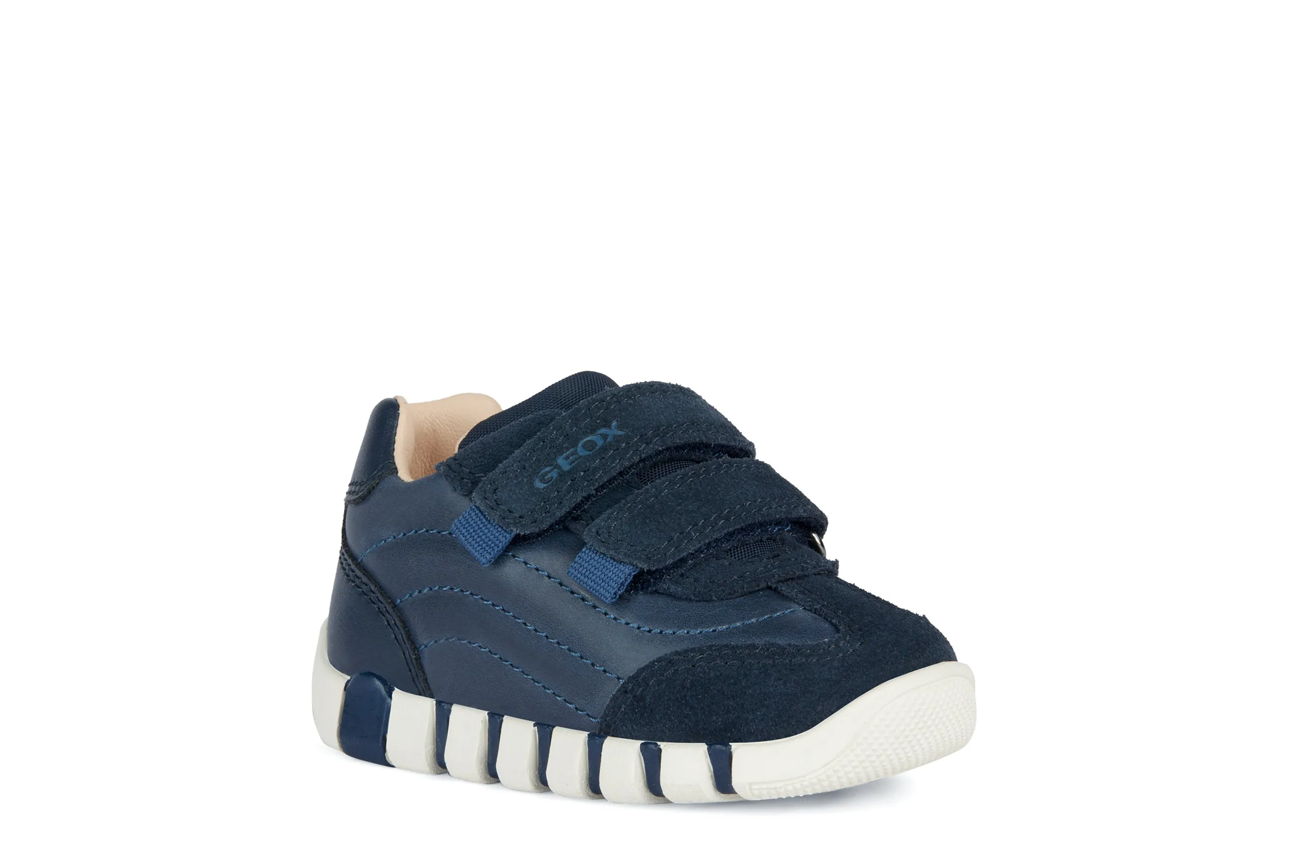 Geox Iupidoo Boys Navy Trainer