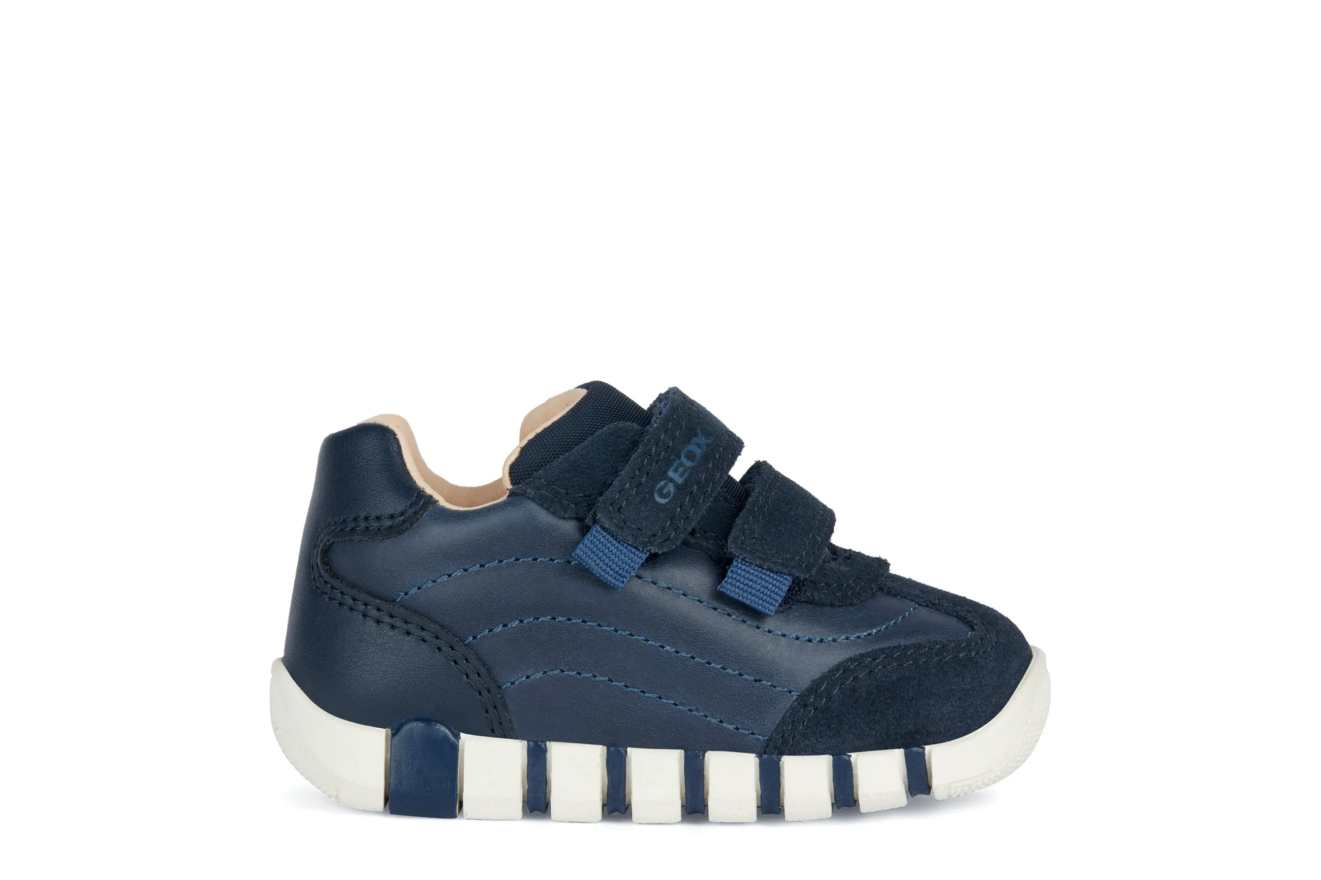 Geox Iupidoo Boys Navy Trainer