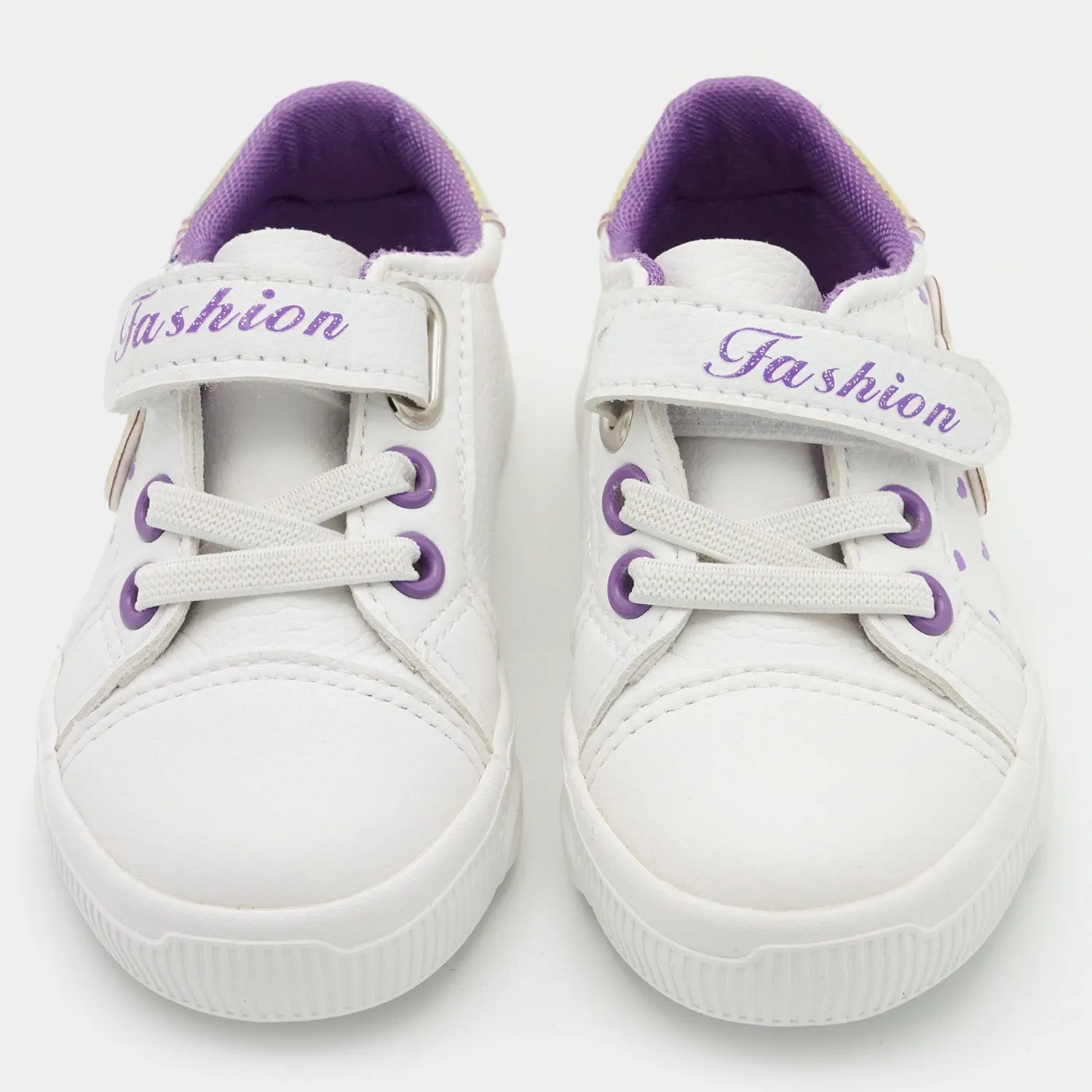 Girls Sneaker 5905C-White/Purple