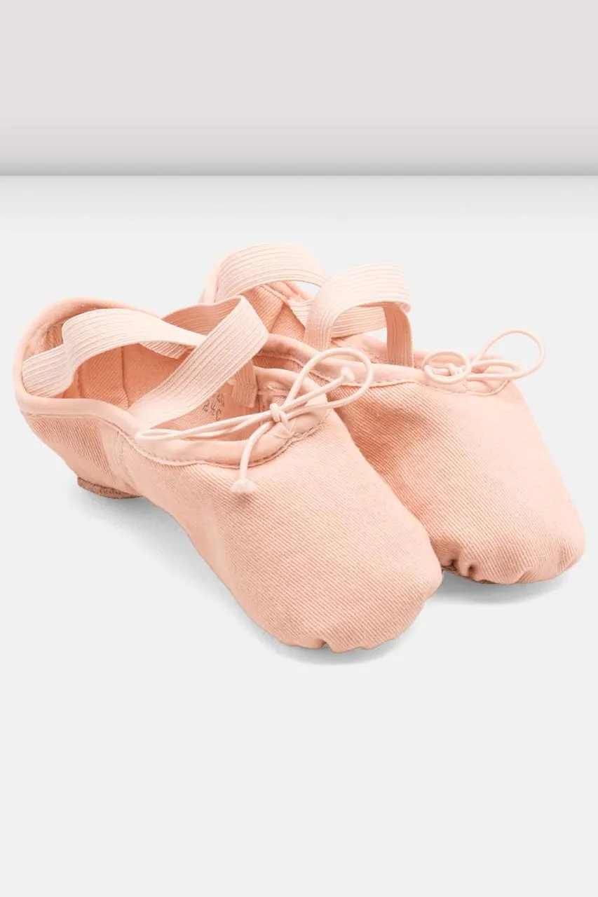 Girls Zenith Stretch Canvas Ballet Shoes