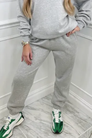 Glamify melange grey essential jogger