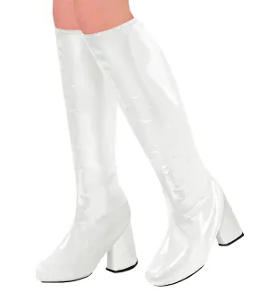 Go Go Boot Covers White