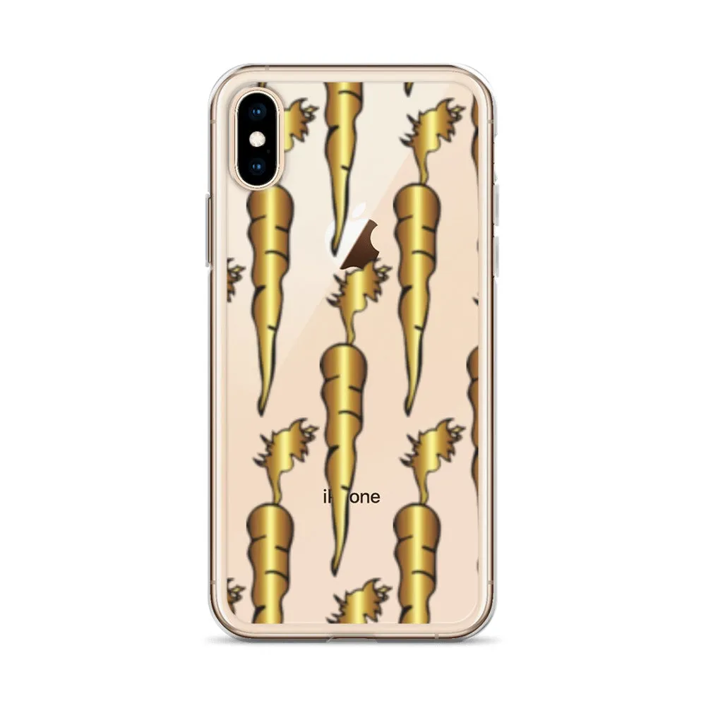 Golden Karrot Clear Case for iPhone®