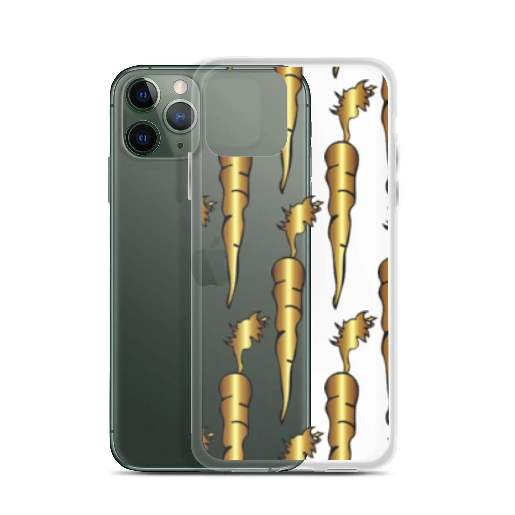 Golden Karrot Clear Case for iPhone®