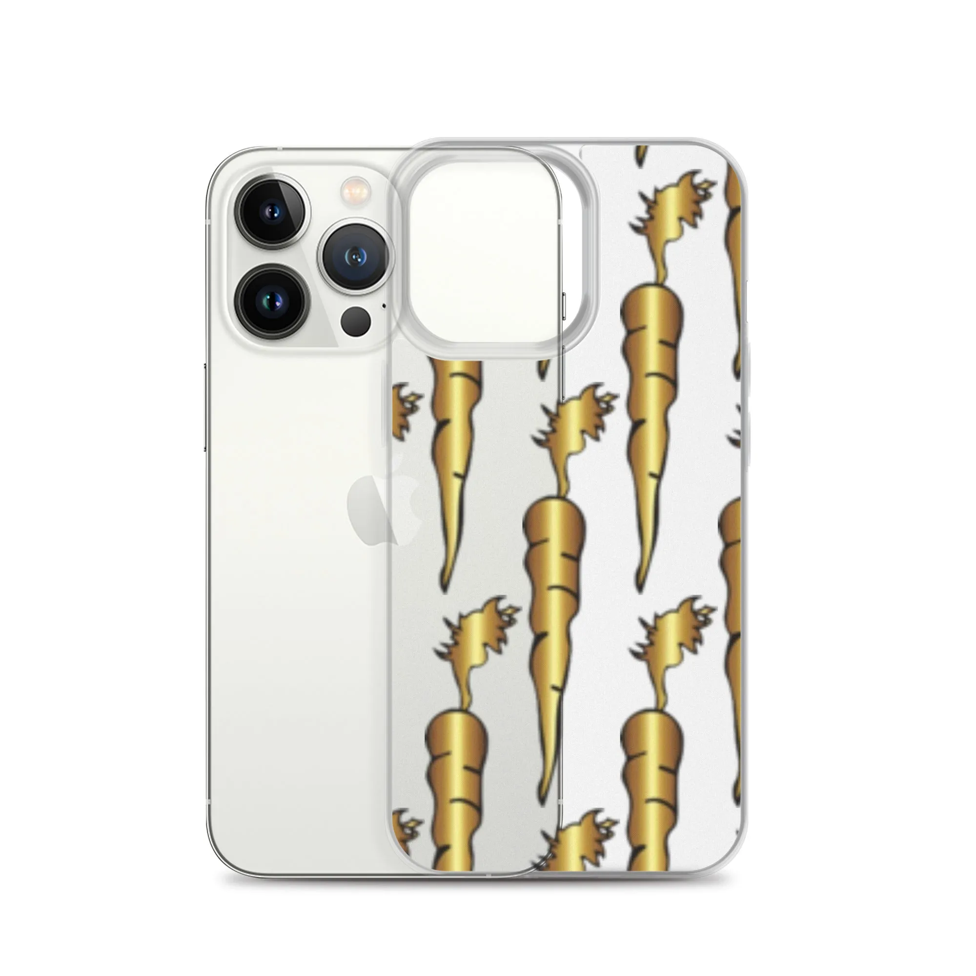 Golden Karrot Clear Case for iPhone®