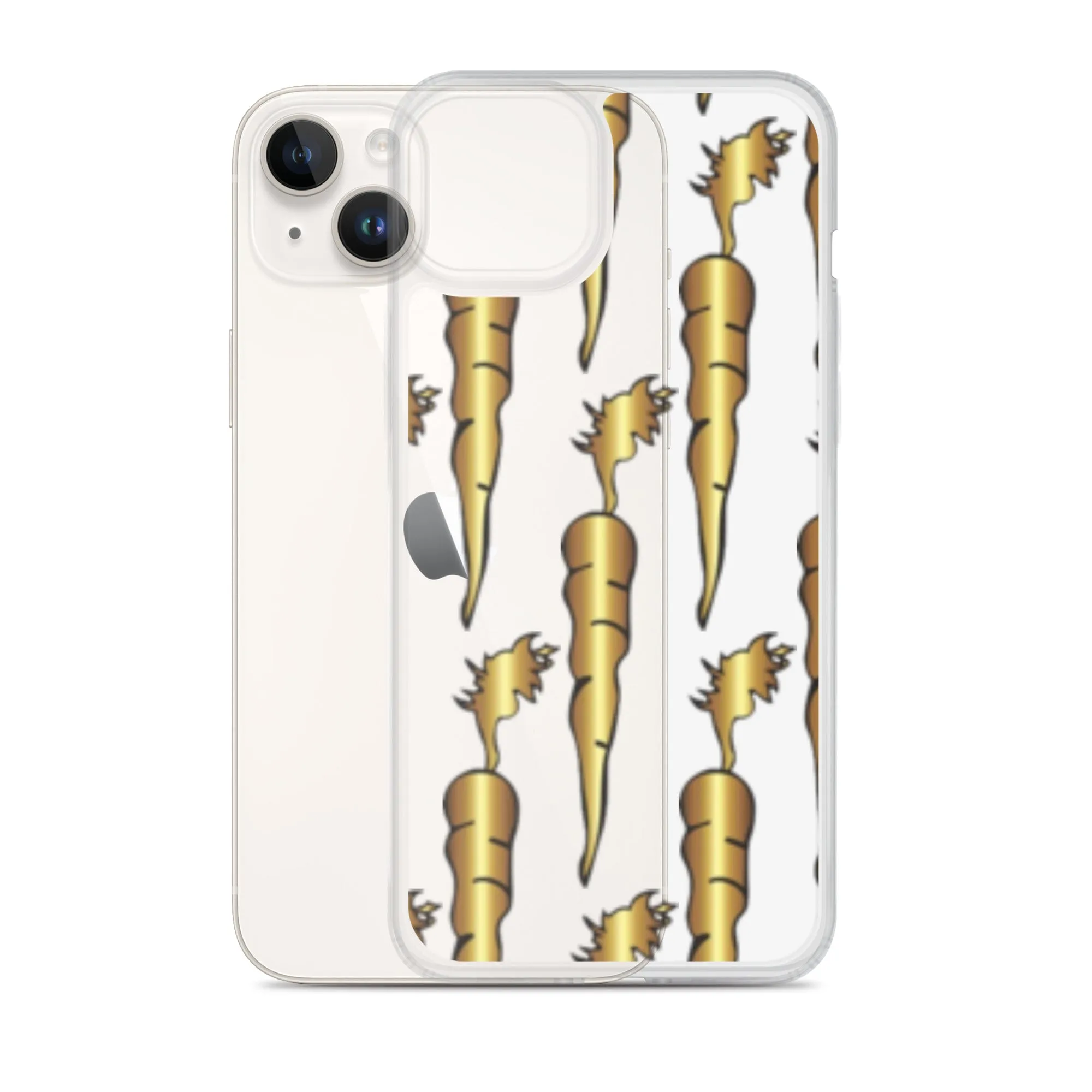 Golden Karrot Clear Case for iPhone®