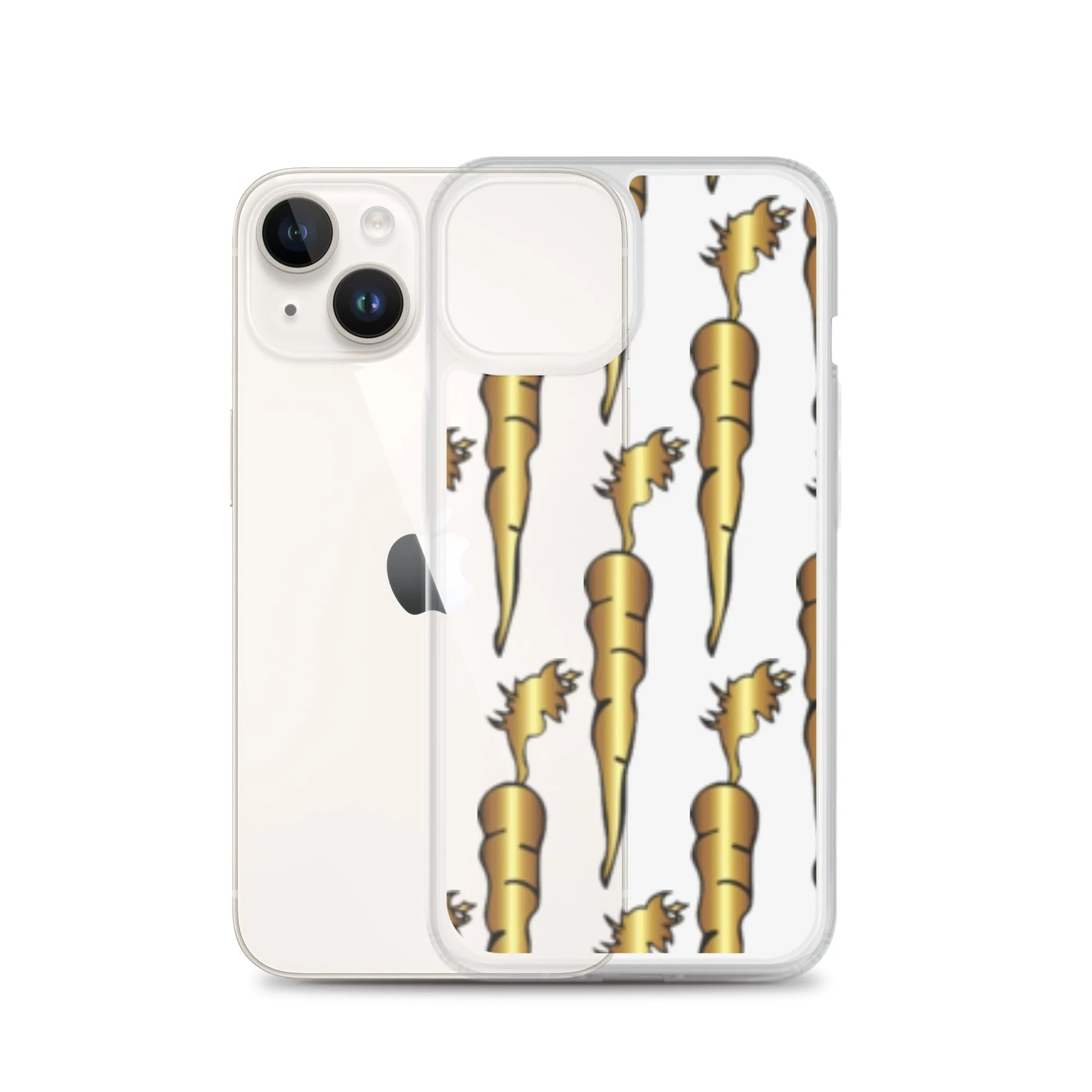 Golden Karrot Clear Case for iPhone®