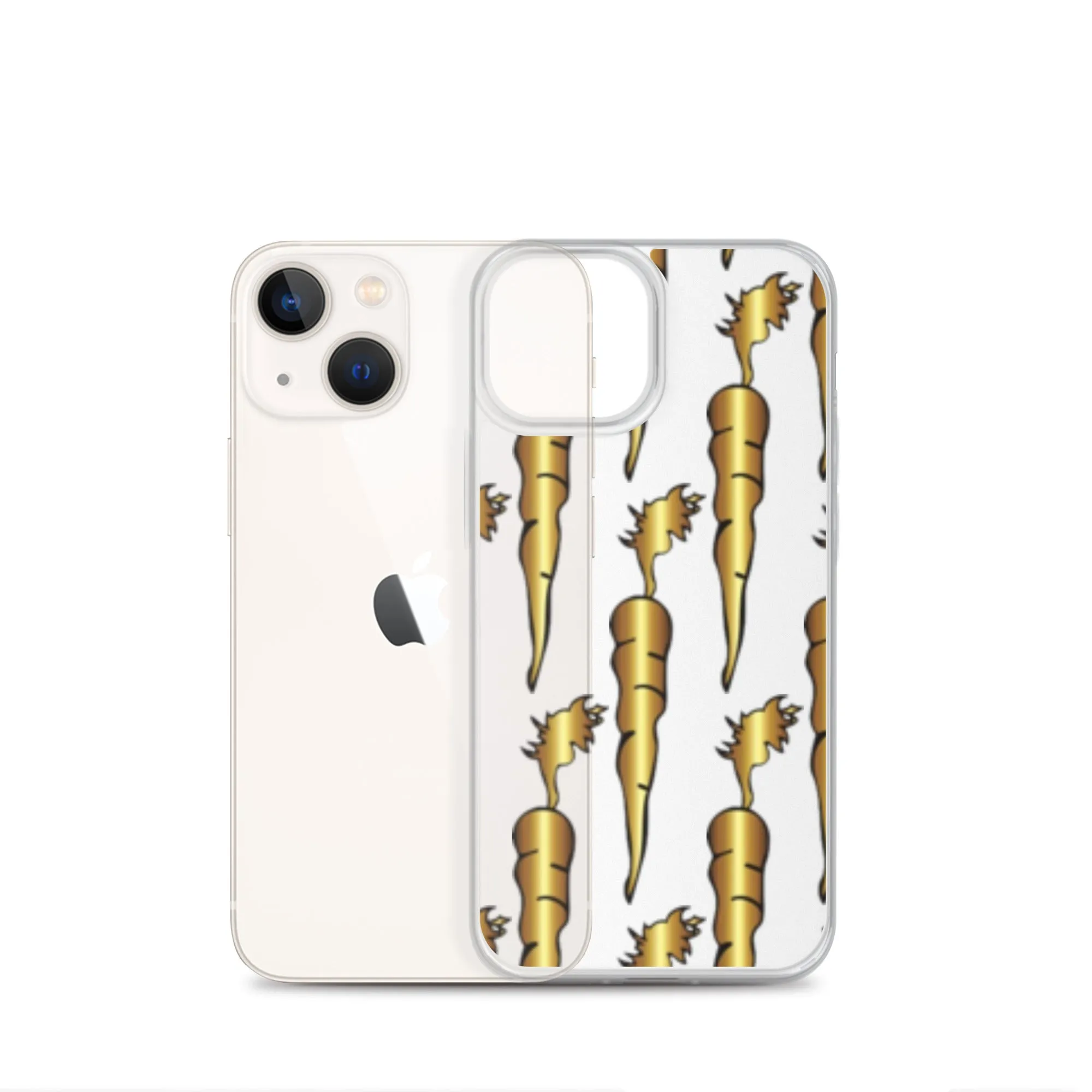 Golden Karrot Clear Case for iPhone®