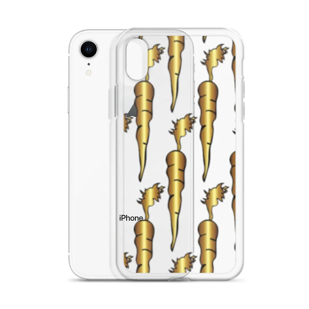 Golden Karrot Clear Case for iPhone®