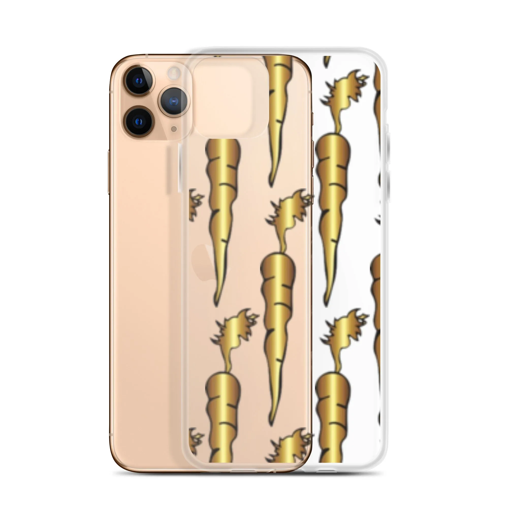 Golden Karrot Clear Case for iPhone®