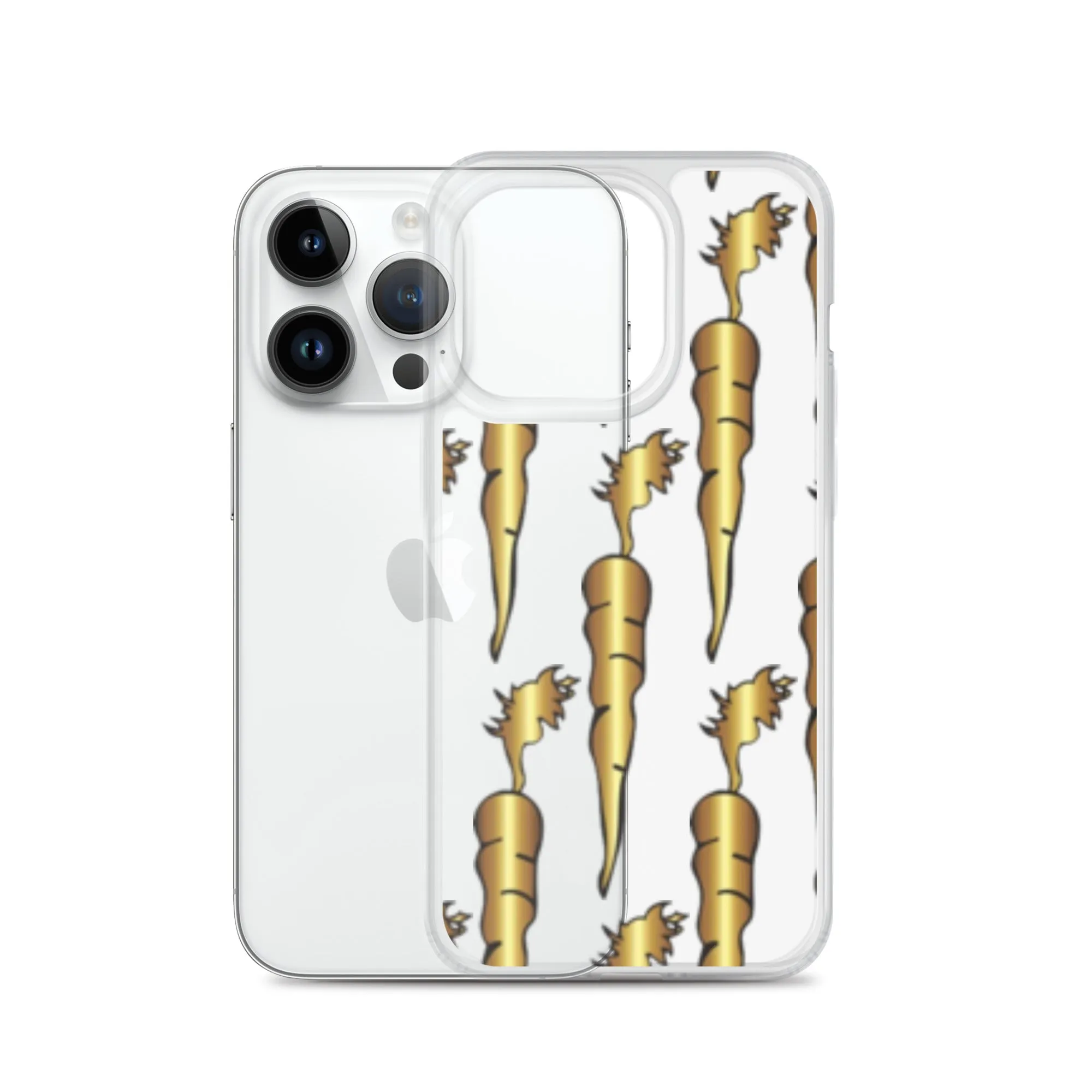 Golden Karrot Clear Case for iPhone®