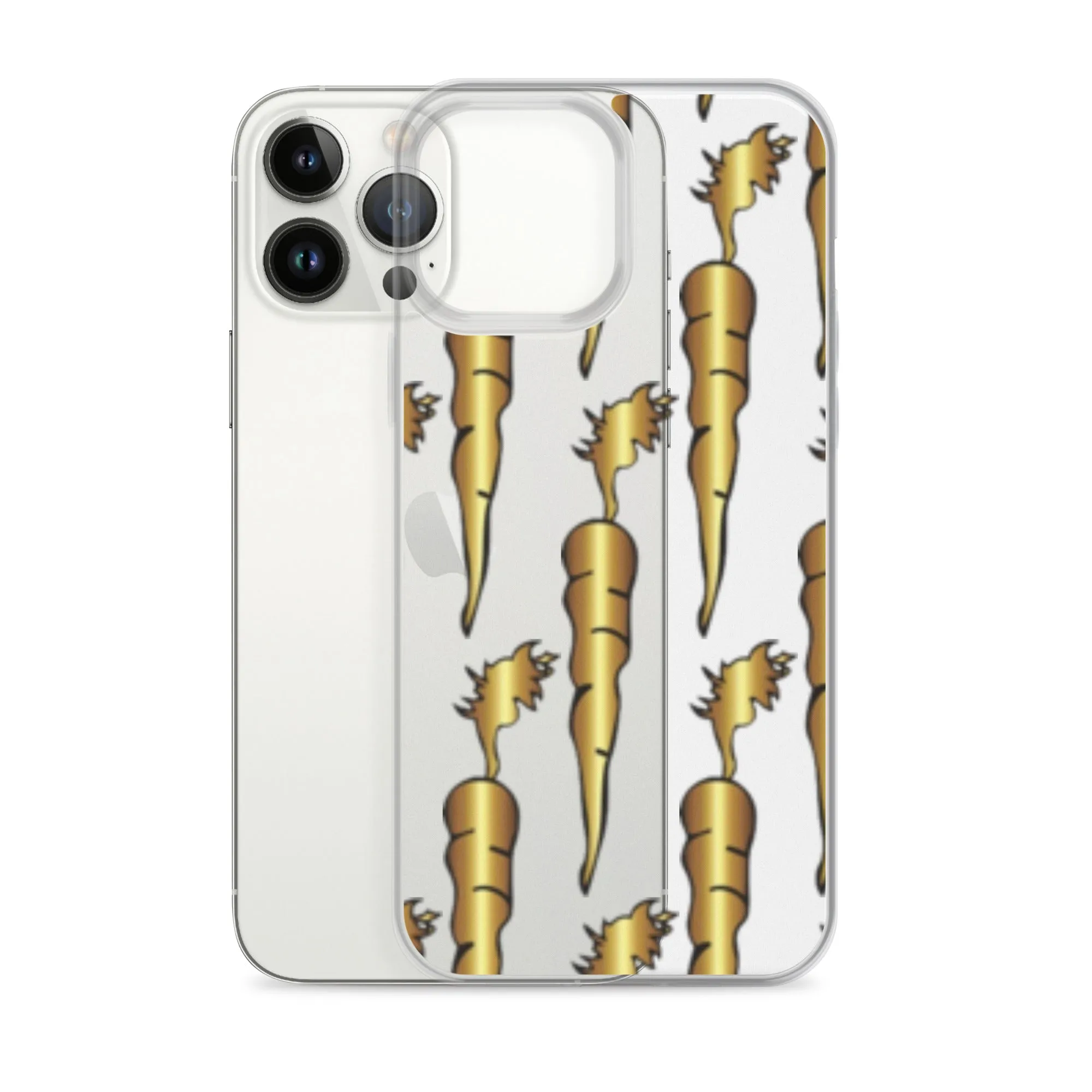 Golden Karrot Clear Case for iPhone®