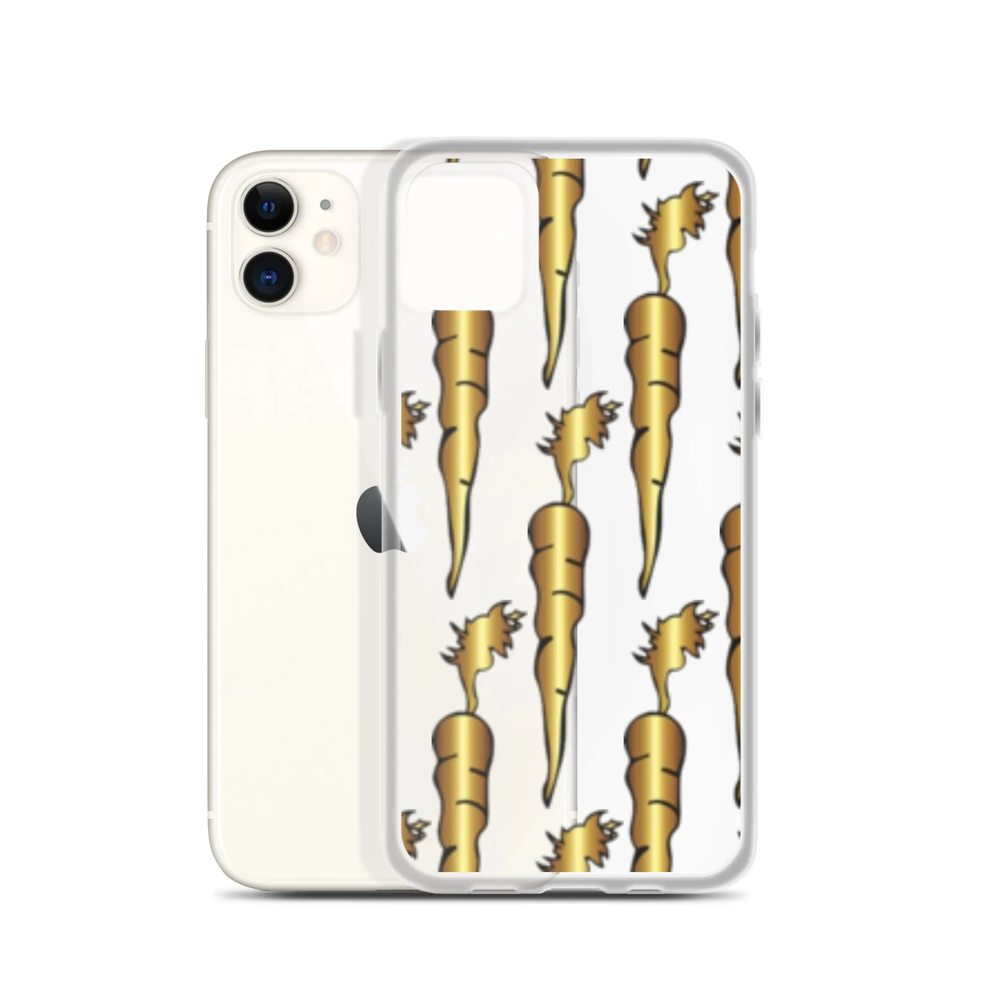 Golden Karrot Clear Case for iPhone®