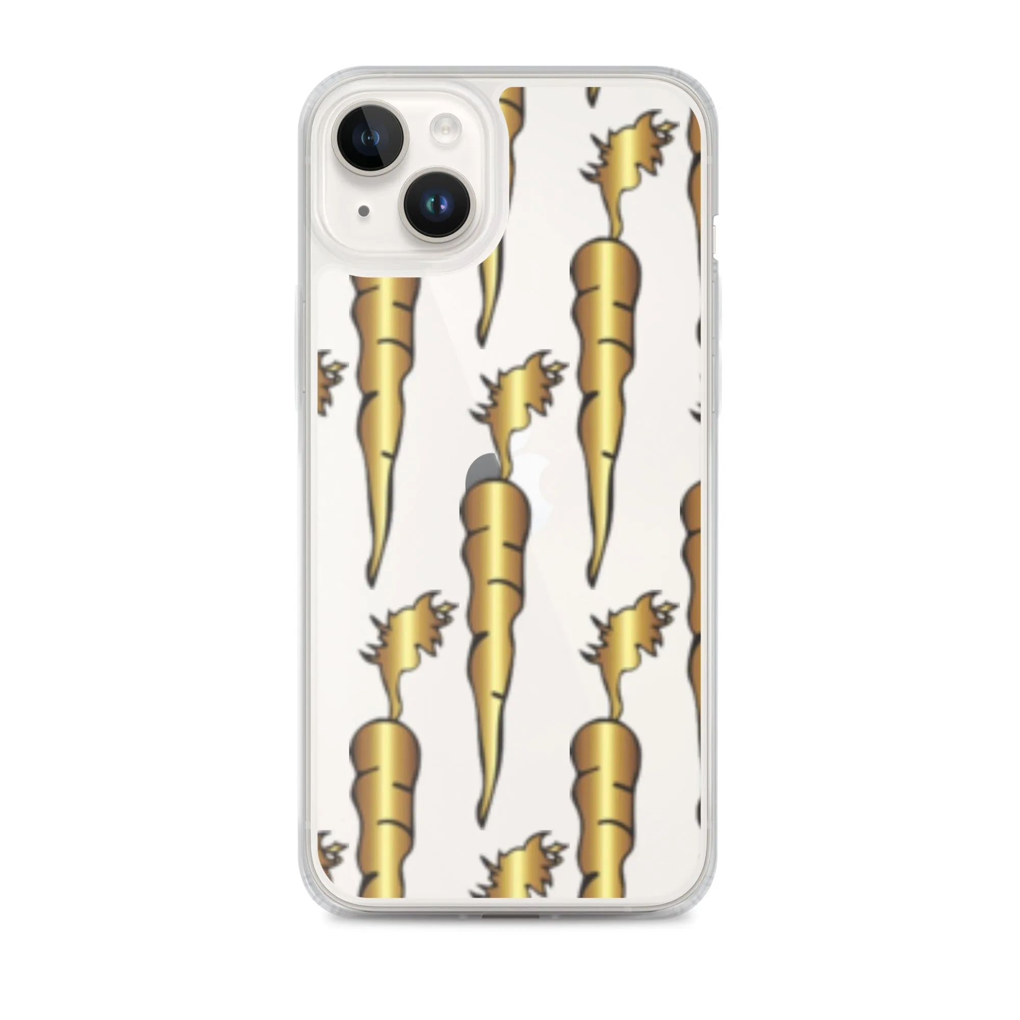 Golden Karrot Clear Case for iPhone®