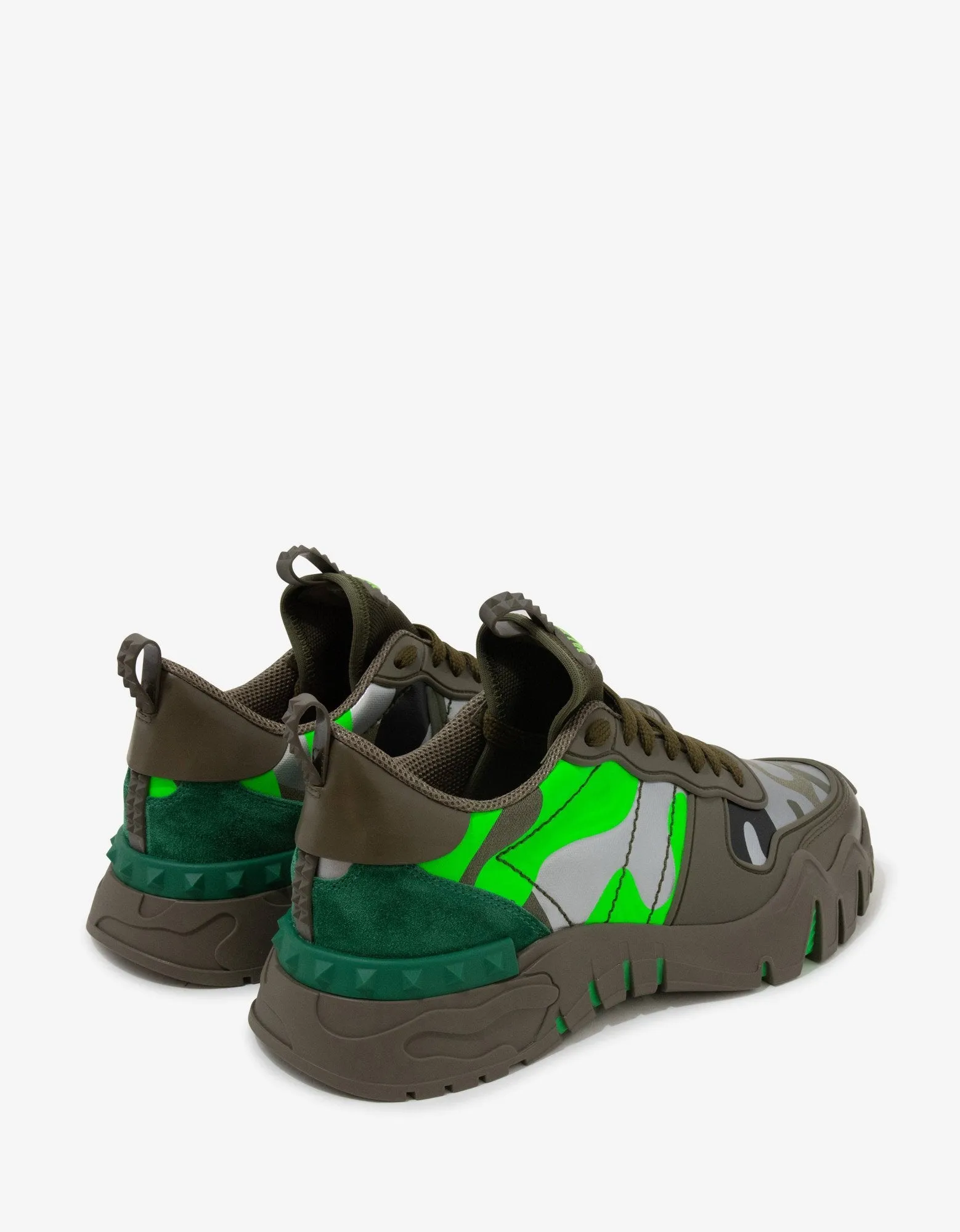 Green Camouflage Rockrunner Plus Trainers -