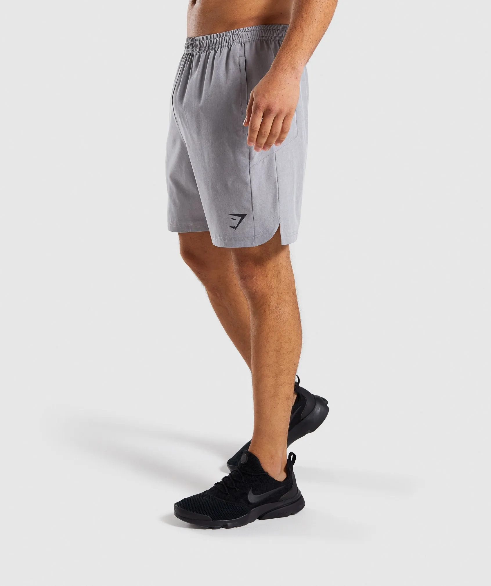 Gymshark Running Shorts - Light Grey