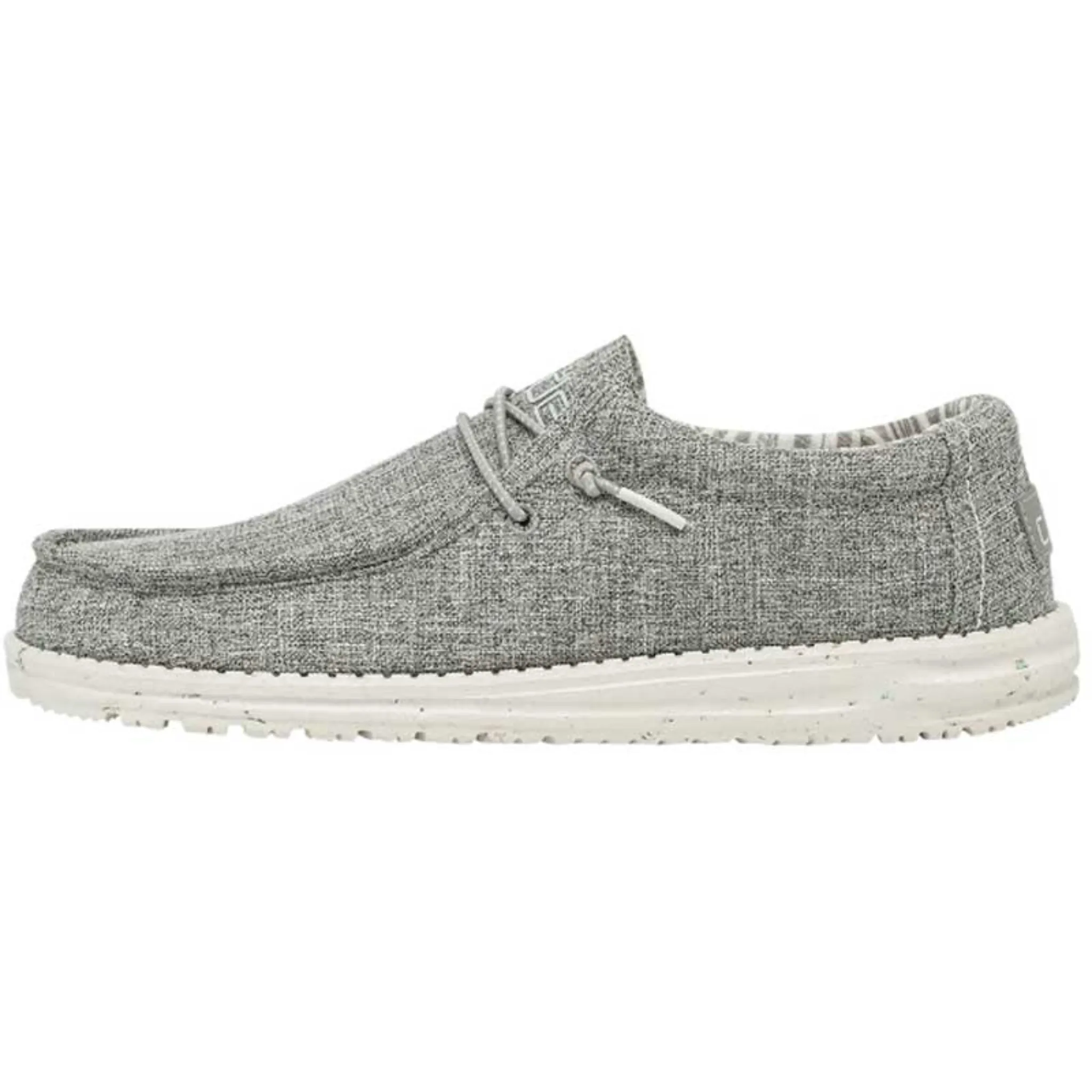 HEY DUDE MEN'S WALLY ECO LINEN IRON SHOE - 112473915