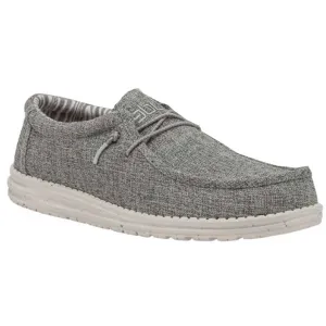 HEY DUDE MEN'S WALLY ECO LINEN IRON SHOE - 112473915